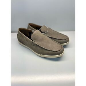 Madden Men’s Casual Dress Loafers Shoes With Ortholite 7.5 Grey Trim With Brown